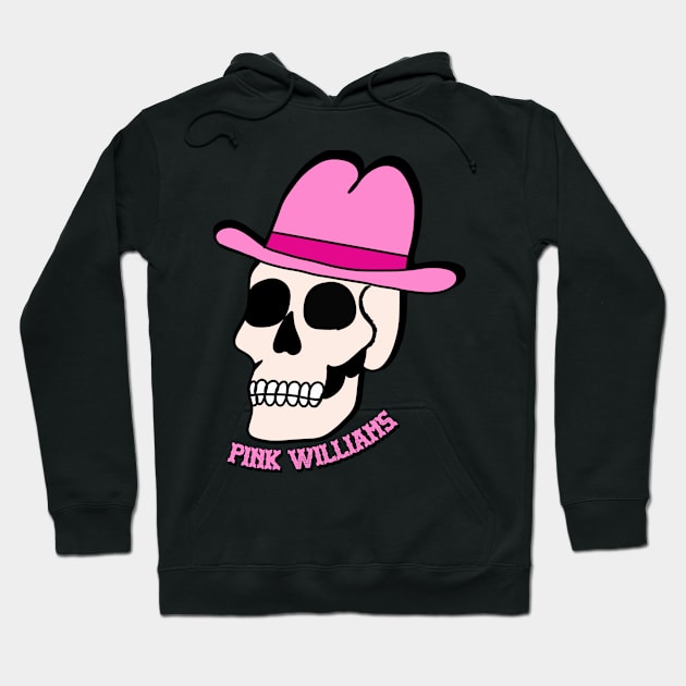 Pink Cowboy Skull Hoodie by Pink's Mercantile  